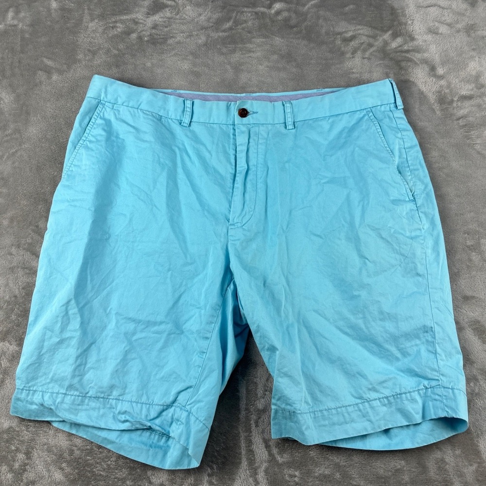 Polo Ralph Lauren Shorts Mens 38 Classic Fit Light Blue Cotton EUC